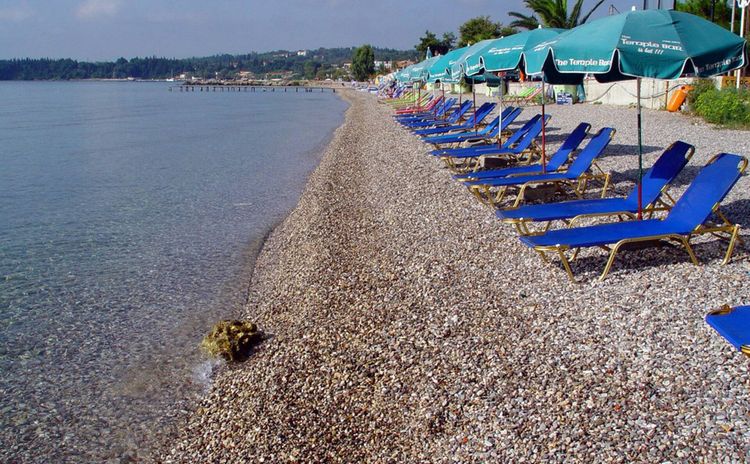 Artemis Apartment, Ipsos Corfu: Ipsos Beach