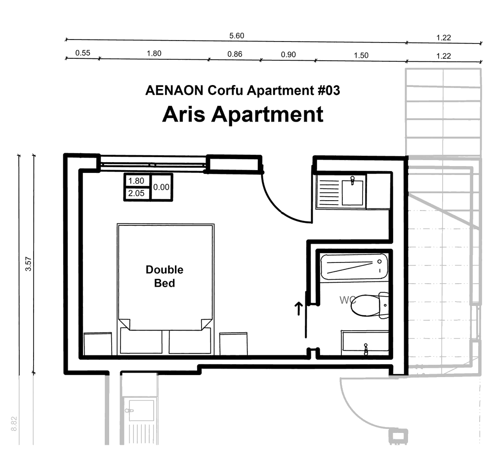 Aris Apartment floor plan